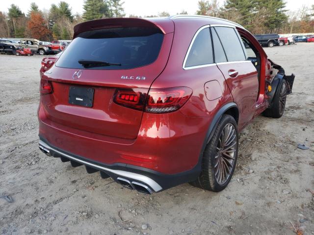 2020 MERCEDES-BENZ GLC 63 4MA WDC0G8JB2LF696978
