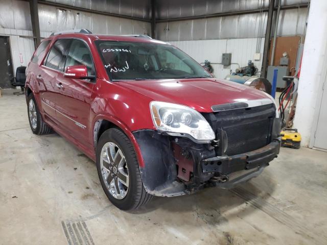 Salvage cars for sale from Copart Des Moines, IA: 2012 GMC Acadia DEN