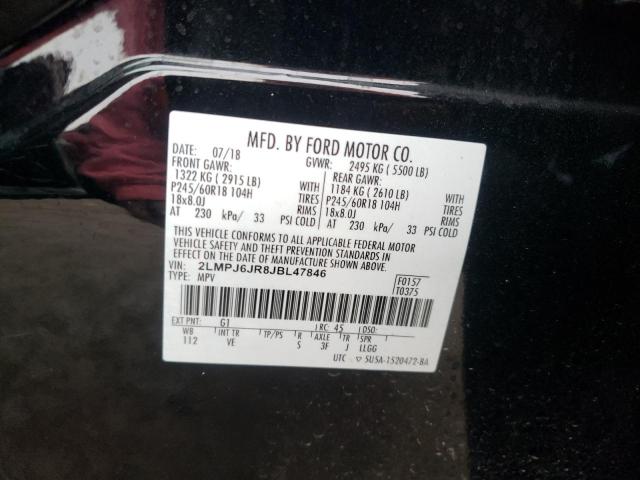 2018 LINCOLN MKX PREMIE 2LMPJ6JR8JBL47846