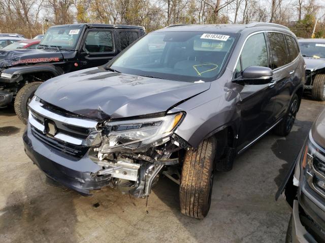 2021 HONDA PILOT ELIT 5FNYF6H06MB058890