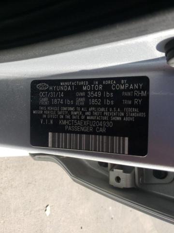 2015 HYUNDAI ACCENT GS KMHCT5AEXFU204930