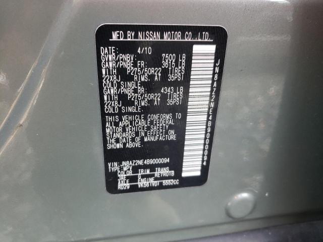2011 INFINITI QX56 JN8AZ2NE4B9000094