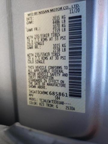 2021 NISSAN ROGUE SL 5N1AT3CA9MC685861