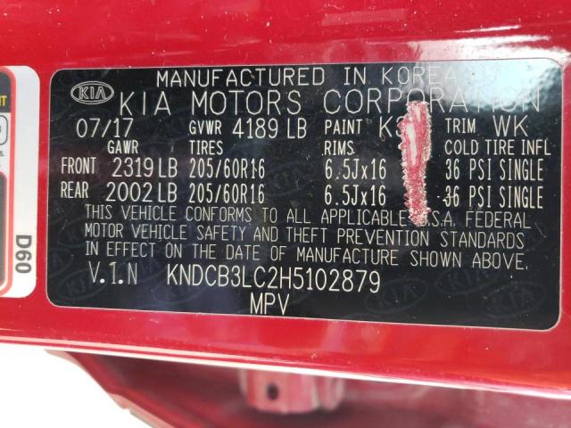 2017 KIA NIRO FE KNDCB3LC2H5102879