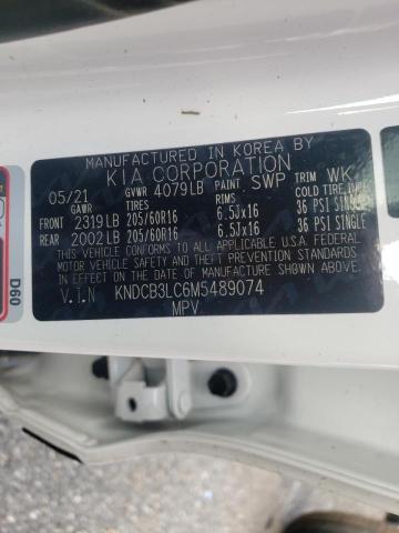 2021 KIA NIRO LX KNDCB3LC6M5489074