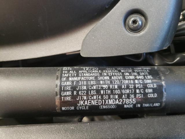 2021 KAWASAKI EN650 D JKAENED1XMDA27855