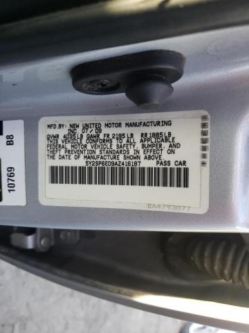 2010 PONTIAC VIBE 5Y2SP6E09AZ416187