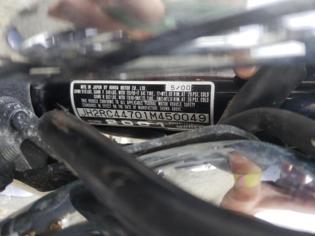 2001 HONDA VT750 CD2 JH2RC44701M450049