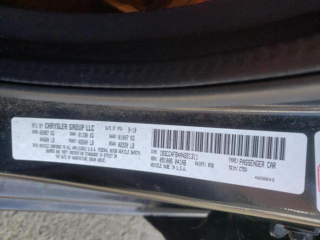 2010 DODGE AVENGER SX 1B3CC4FBXAN221311