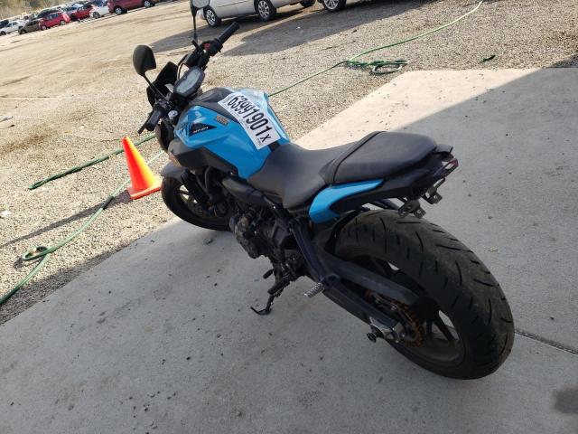 2019 YAMAHA MT07 JYARM27E3KA003573