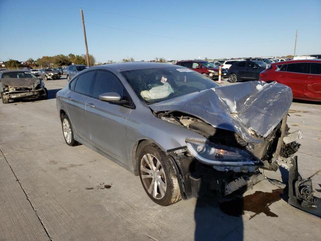 Salvage cars for sale from Copart Grand Prairie, TX: 2016 Chrysler 200 S