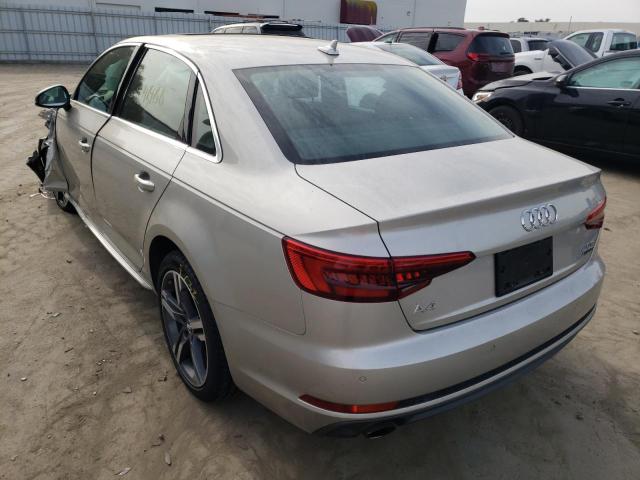 2017 AUDI A4 PRESTIG WAUFNAF48HA172131