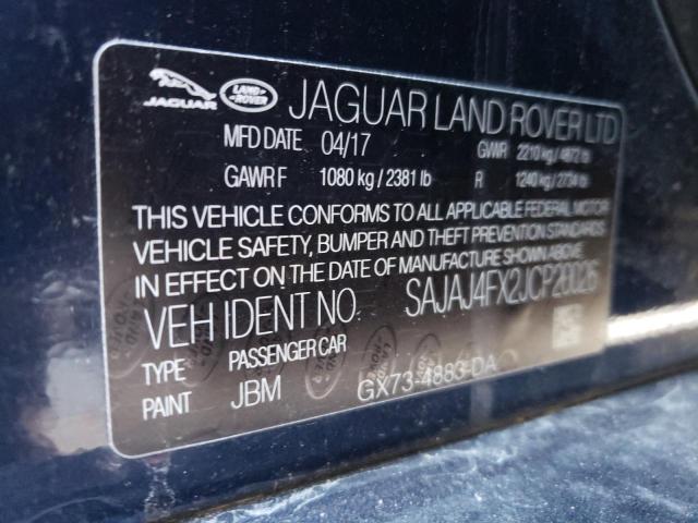 2018 JAGUAR XE PREMIUM SAJAJ4FX2JCP20026