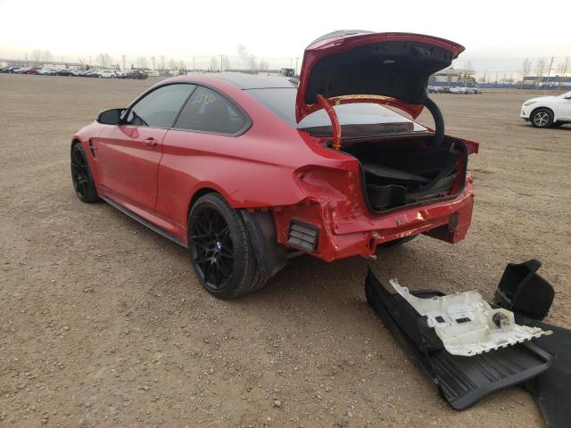 2017 BMW M4 WBS3R9C50HK709969