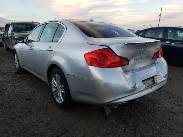 2012 INFINITI G25 JN1DV6AR2CM730236