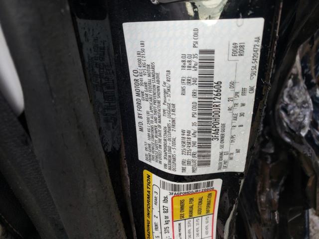 2018 FORD FUSION SE - 3FA6P0HD0JR126606