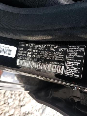 2011 MERCEDES-BENZ C300 WDDGF8BB1BR137818