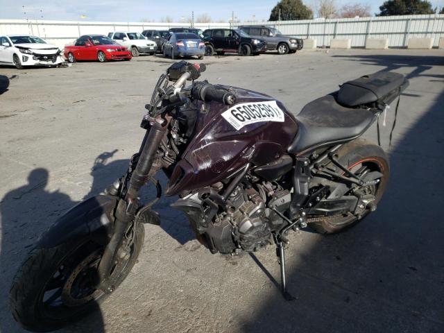 2021 YAMAHA MT07 JYARM32E4MA000889