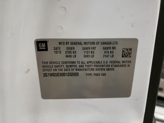 2013 CHEVROLET IMPALA 1LT 1G11C5SA2DF153148