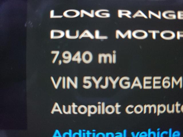 2021 TESLA MODEL Y 5YJYGAEE6MF185073