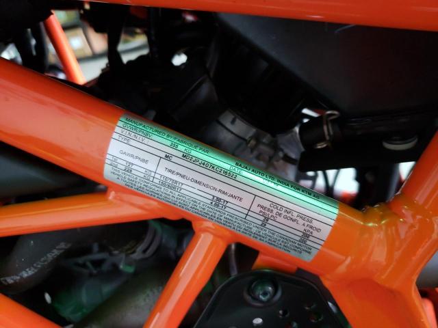 2019 KTM 390 DUKE MD2JPJ407KC216522