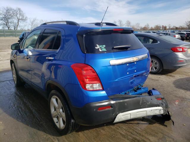 2016 CHEVROLET TRAX LTZ KL7CJRSB0GB620792