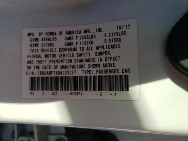2013 ACURA TL ADVANCE 19UUA8F76DA003097