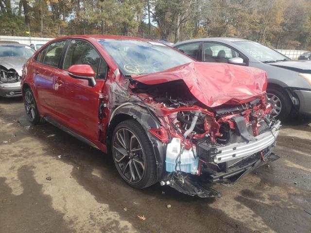 Salvage cars for sale at Austell, GA auction: 2021 Toyota Corolla SE