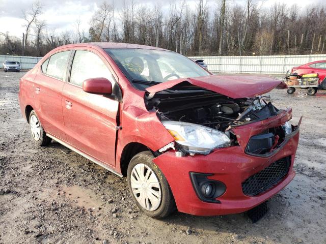 Salvage cars for sale from Copart Leroy, NY: 2020 Mitsubishi Mirage G4