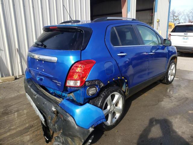 2016 CHEVROLET TRAX LTZ KL7CJRSB0GB620792
