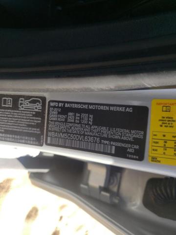 2013 BMW X1 XDRIVE3 WBAVM5C50DVL63676