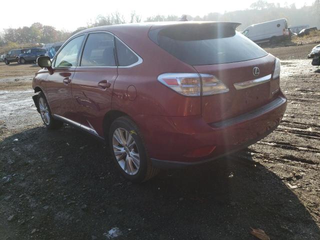 2011 LEXUS RX 450 JTJZB1BA7B2404687