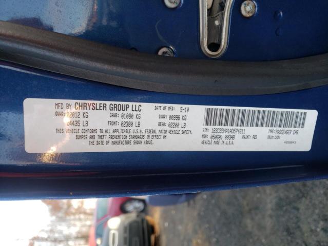 2010 DODGE CALIBER MA 1B3CB3HA1AD574611