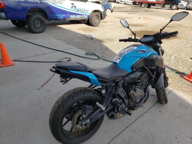 2019 YAMAHA MT07 JYARM27E3KA003573