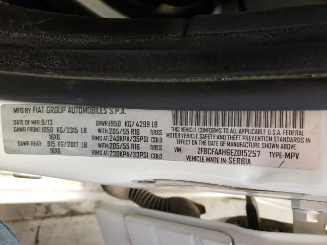 2014 FIAT 500L POP ZFBCFAAH6EZ015257