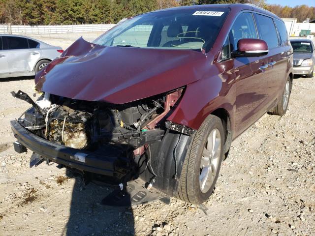 2015 KIA SEDONA SXL KNDME5C12F6019255