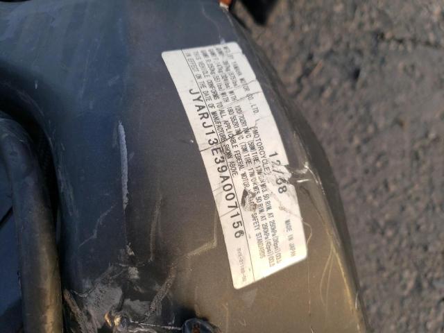 2009 YAMAHA FZ6 SHG JYARJ13E39A007156