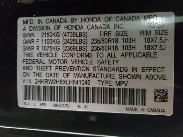 2020 HONDA CRV 2HKRW2H8XLH641045
