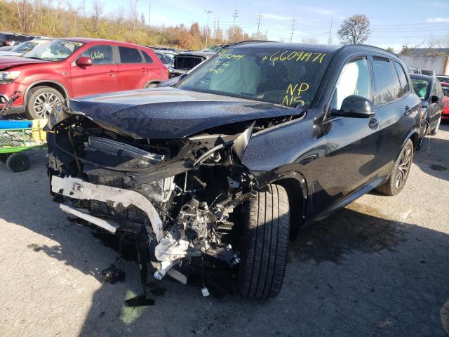 2021 BMW X5 M50I 5UXJU4C02M9D86175