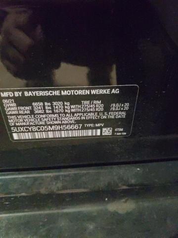 2021 BMW X6 M50I 5UXCY8C05M9H56667