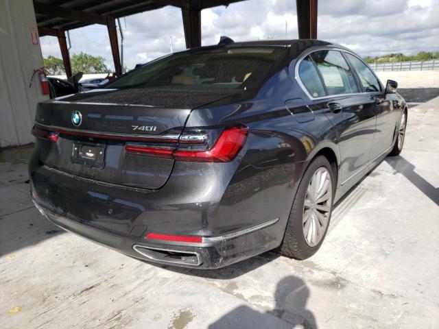 2022 BMW 740 XI WBA7T4C0XNCH85979