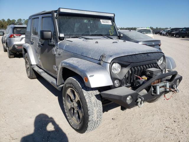 Salvage cars for sale from Copart Houston, TX: 2018 Jeep Wrangler U