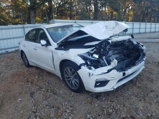 Salvage cars for sale at Austell, GA auction: 2021 Infiniti Q50 Pure