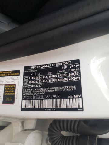 2020 MERCEDES-BENZ GLC COUPE WDC0J8EB2LF687998