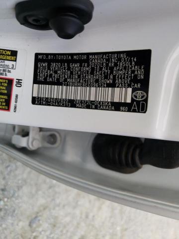 2014 TOYOTA COROLLA S 2T1BURHE6EC096134