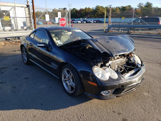 Salvage cars for sale from Copart Brookhaven, NY: 2007 Mercedes-Benz SL 550