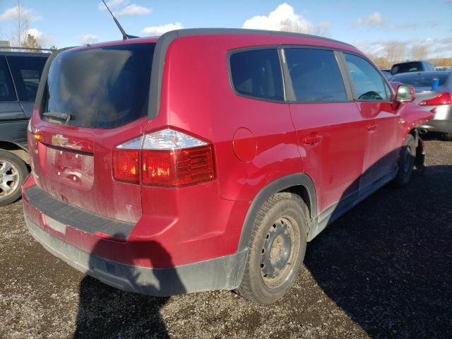 2012 CHEVROLET ORLANDO LT KL77P2EM6CK611772
