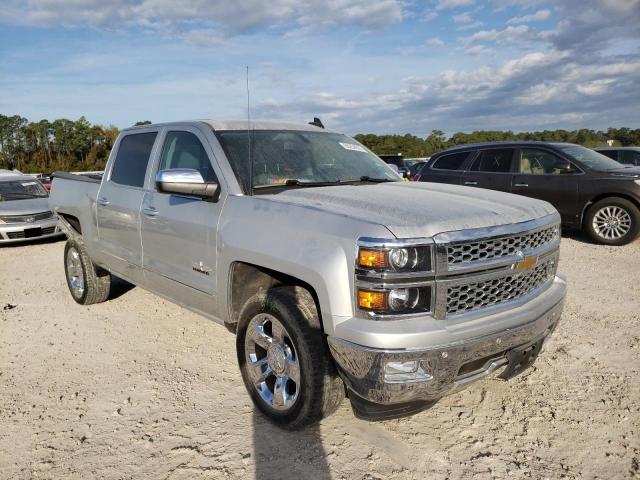 Salvage cars for sale at Houston, TX auction: 2015 Chevrolet Silverado