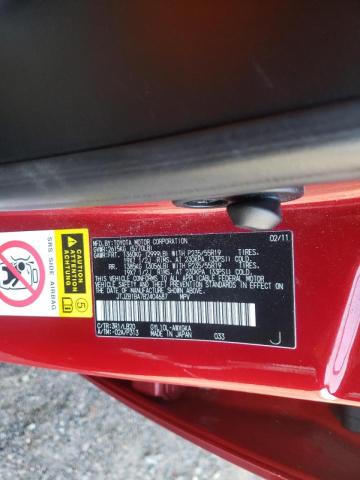 2011 LEXUS RX 450 JTJZB1BA7B2404687