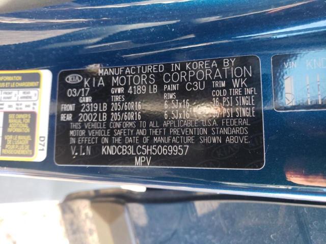 2017 KIA NIRO FE KNDCB3LC5H5069957